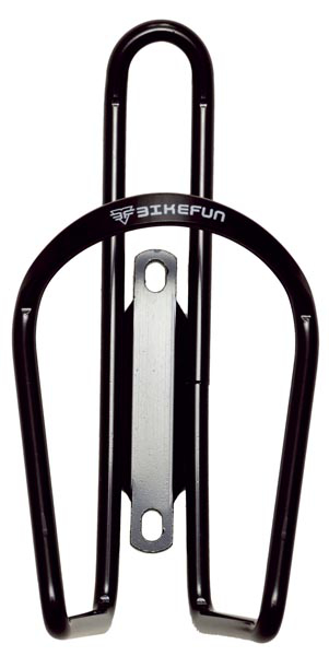 Bikefun Alu Normál Fekete Kerékpáros Kulacstartó - fekete