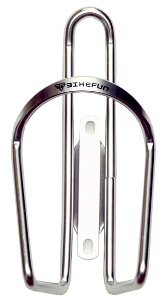 Bikefun Alu Normál Ezüst Kerékpáros Kulacstartó - ezüst