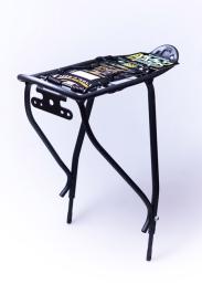 Bikefun Alu Kerékpár Csomagtartó 24-28 - fekete