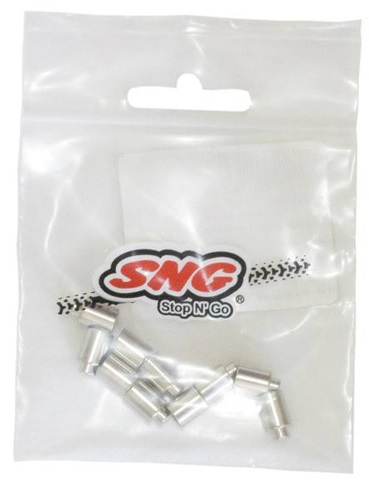 Fékbowdenházkupak Ütközővel - ezüst