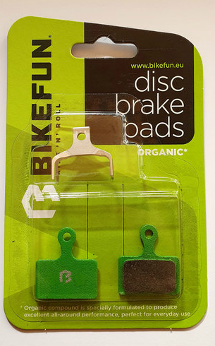 Bikefun DS63 Tárcsafékpofa - fekete