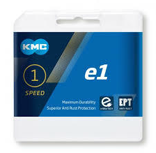KMC E1 Singlespeed E-Bike Lánc - ezüst
