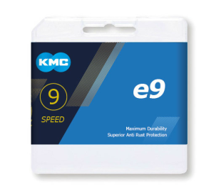 KMC E9 9s Lánc - ezüst
