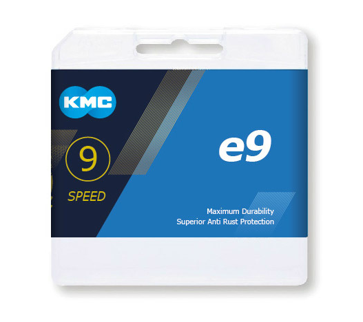 KMC E9 9s Lánc - ezüst