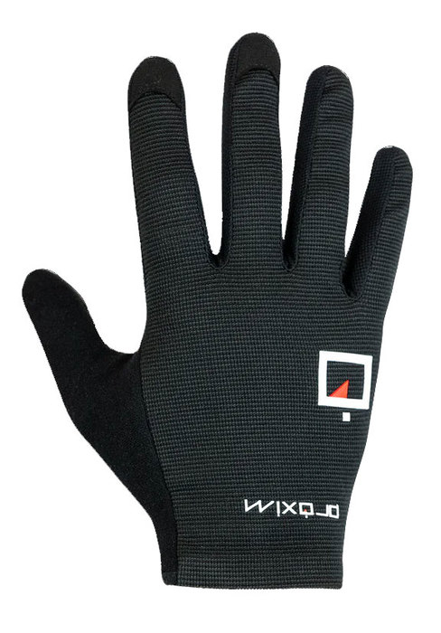 Prologo Proxim Lever Hosszúujjú Kerékpáros Kesztyű - Fekete - Fehér