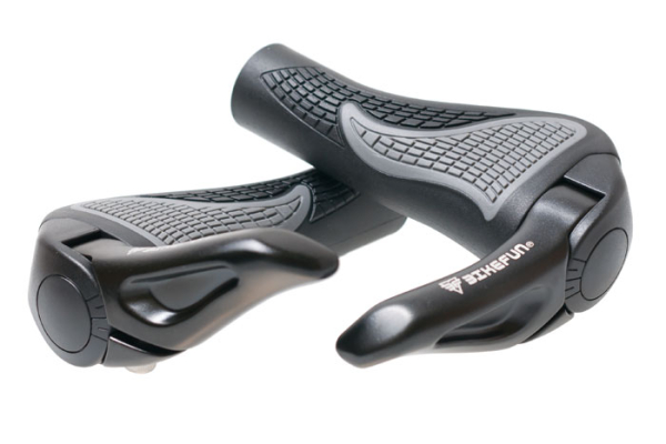 Bikefun Ergo 2 Tone Markolat Szarvval - fekete