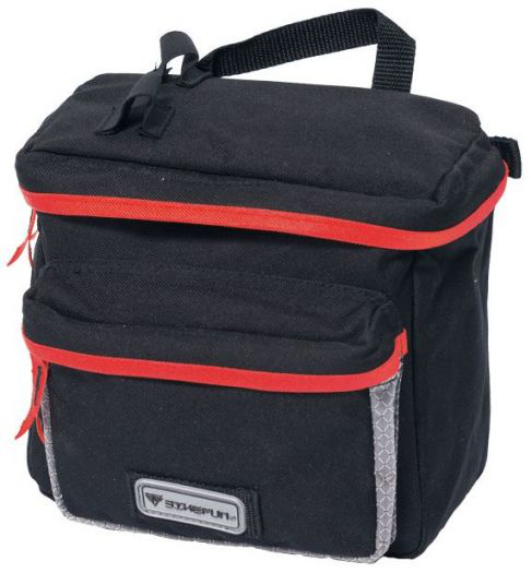 Bikefun MBP Kerékpár Kormánytáska - fekete - zöld