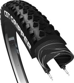 CST Gripper Külsőgumi 29x2,25 (57-622) - fekete