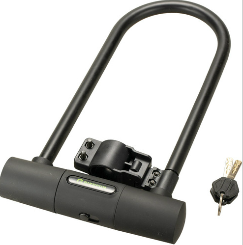 Bikefun Full Back 3 Kerékpár U-Zár 180x320mm - fekete