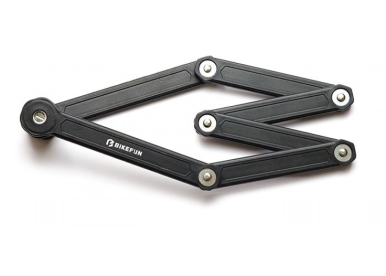 Bikefun Grand Safe Hajtogatós Kerékpár Zár - fekete