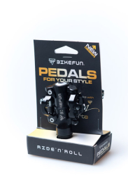 Bikefun Dual Trap Pedál - fekete