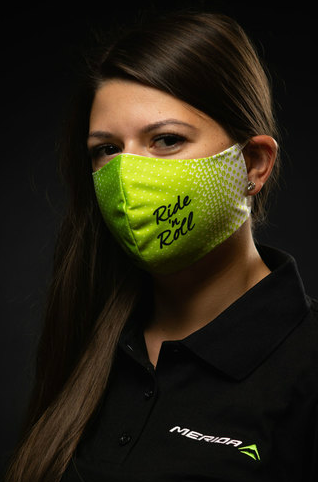 Bikefun Maszk Állítható Pánttal - zöld