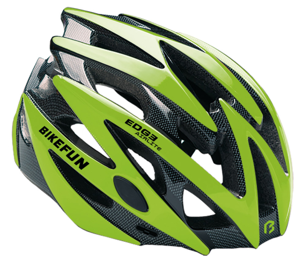 Bikefun Edge Kerékpár Sisak - zöld
