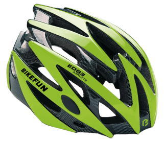 Bikefun Edge Kerékpár Sisak - zöld