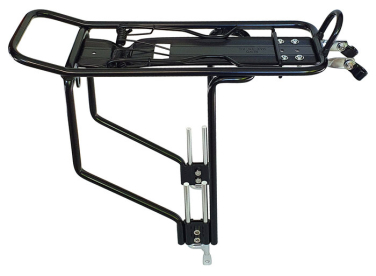 Bikefun Alu 24-28 Fekete Állítható Kerékpár Csomagtartó