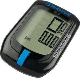 Bikefun Sense 6 Kerékpár Computer - fekete