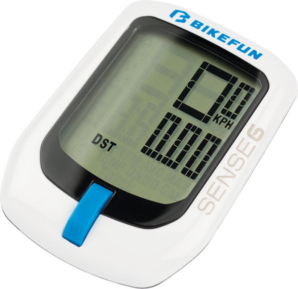 Bikefun Sense 6 Kerékpár Computer - fehér