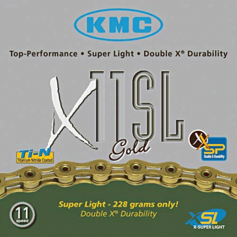 KMC X11 Sl Gold Lánc - arany