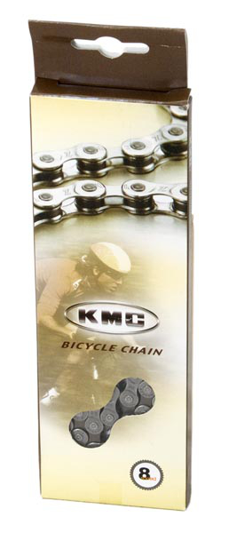 KMC Z72 8 Speed Lánc - ezüst