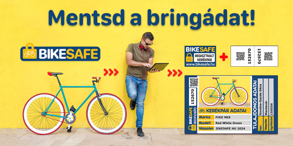 Bikesafe - Kerékpár és Roller Regisztráció