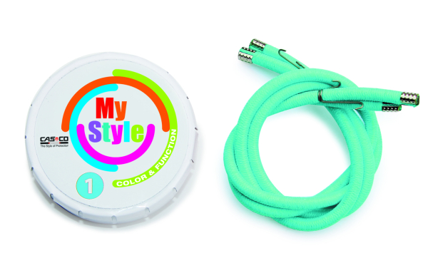 Casco My Style Design Gumipánt Kerékpár Sisakhoz - türkiz