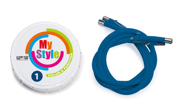 Casco My Style Design Gumipánt Kerékpár Sisakhoz - kék