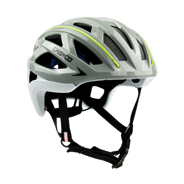 Casco Cuda 2 Strada Kerékpár Sisak Grey White Neon Shiny - szürke