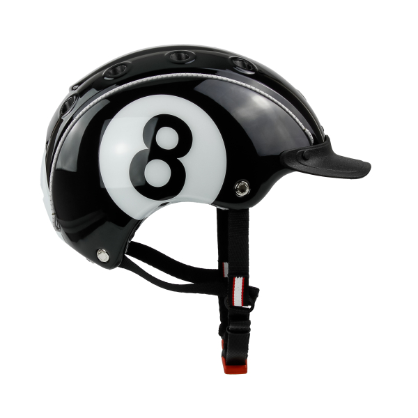 Casco Mini 2 Kerékpár Sisak 8Ball Black - fekete