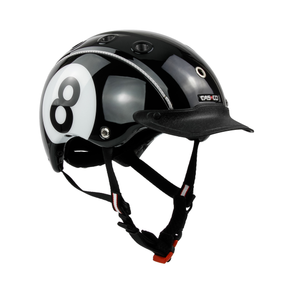 Casco Mini 2 Kerékpár Sisak 8Ball Black - fekete