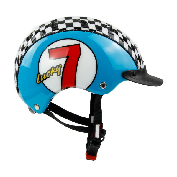 Casco Mini 2 Kerékpár Sisak Lucky 7 Blue - kék