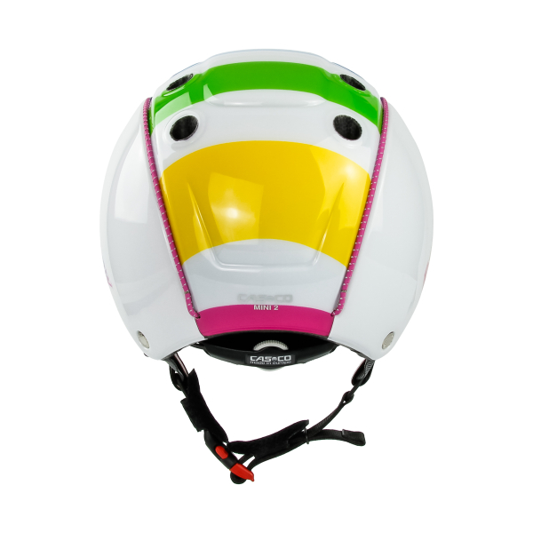 Casco Mini 2 Kerékpár Sisak Rainbow - fehér