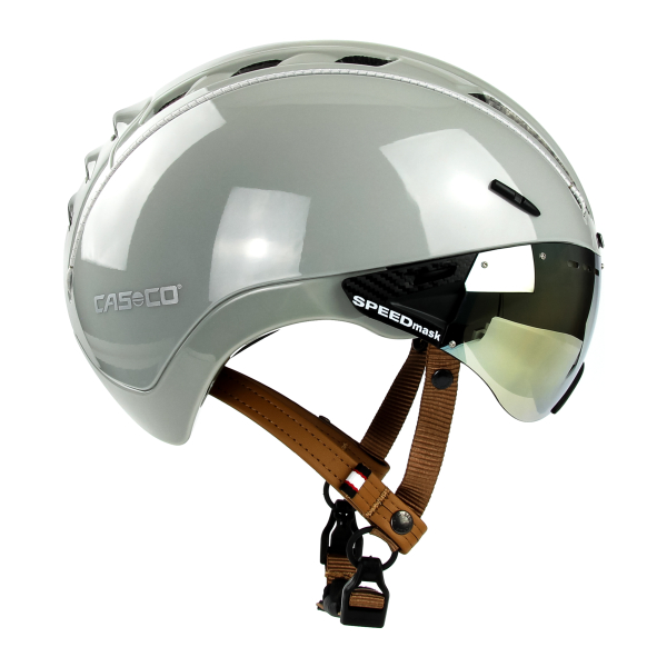 Casco Roadster Plus Kerékpár Sisak Lencsével Sand Shiny - szürke
