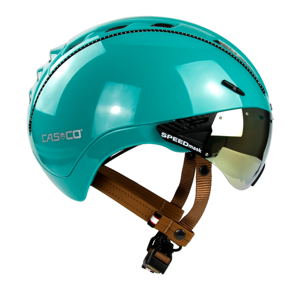 Casco Roadster Plus Kerékpár Sisak Lencsével Red Shiny - piros
