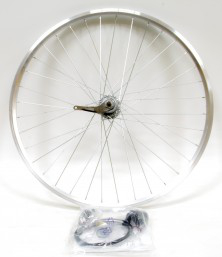 Hátsó Kontrás Kerék 26" Shimano Nexus 3 Szettel - ezüst