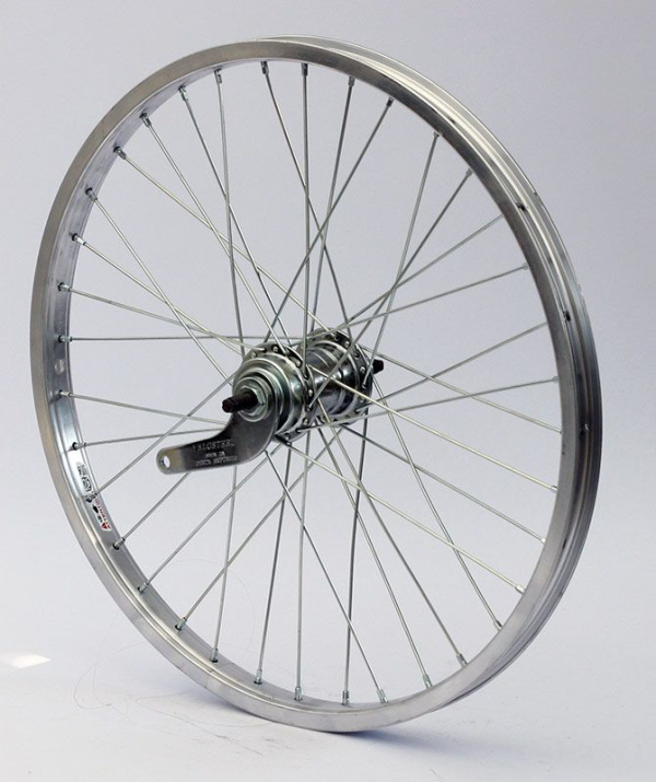 Csepel Camping Kontrás Hátsó Kerék - ezüst