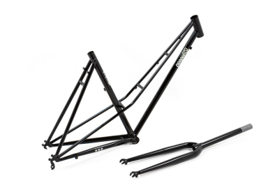 Csepel Torpedo 3 Női Kerékpár Váz Szett - fekete