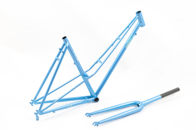 Csepel Torpedo 3 Női Kerékpár Váz Szett - kék