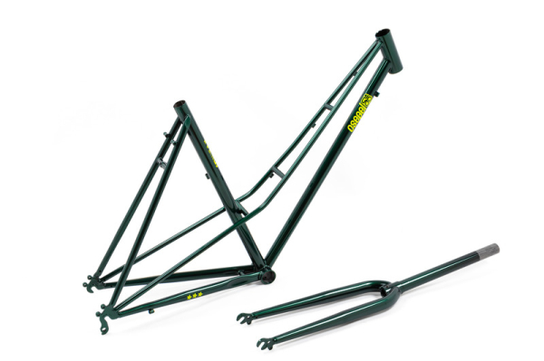 Csepel Torpedo 3 Női Kerékpár Váz Szett - zöld