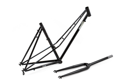 Csepel Torpedo 3 Női Kerékpár Váz Szett - fekete