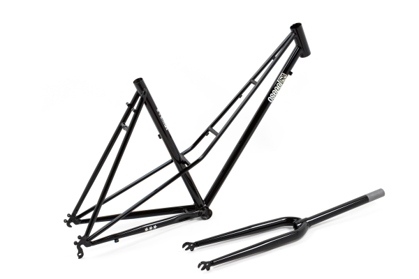 Csepel Torpedo 3 Női Kerékpár Váz Szett - fekete