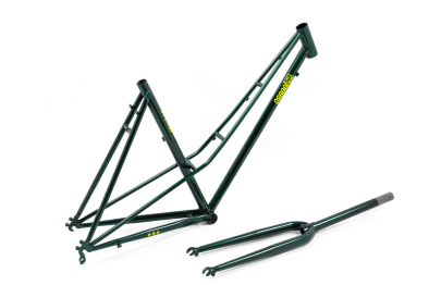 Csepel Torpedo 3 Női Kerékpár Váz Szett - zöld
