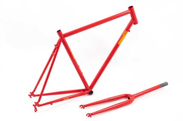 Csepel Torpedo 3 Férfi Kerékpár Váz Szett - piros