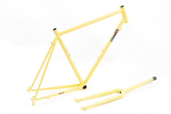 Csepel Torpedo 3 Férfi Kerékpár Váz Szett - sárga