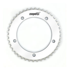 Csepel Festett Lánctányér - fehér