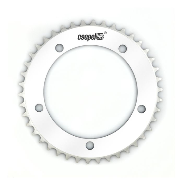 Csepel Festett Lánctányér - fehér