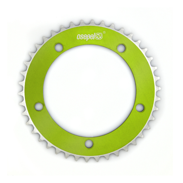 Csepel Festett Lánctányér - zöld