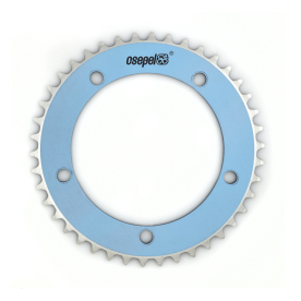 Csepel Festett Lánctányér - kék