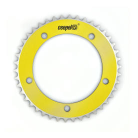 Csepel Festett Lánctányér - sárga