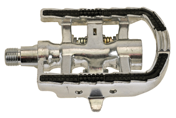 SPD/Non Slip Pedál - ezüst