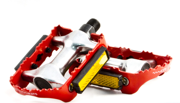 MTB Alu Pedál - ezüst - fekete